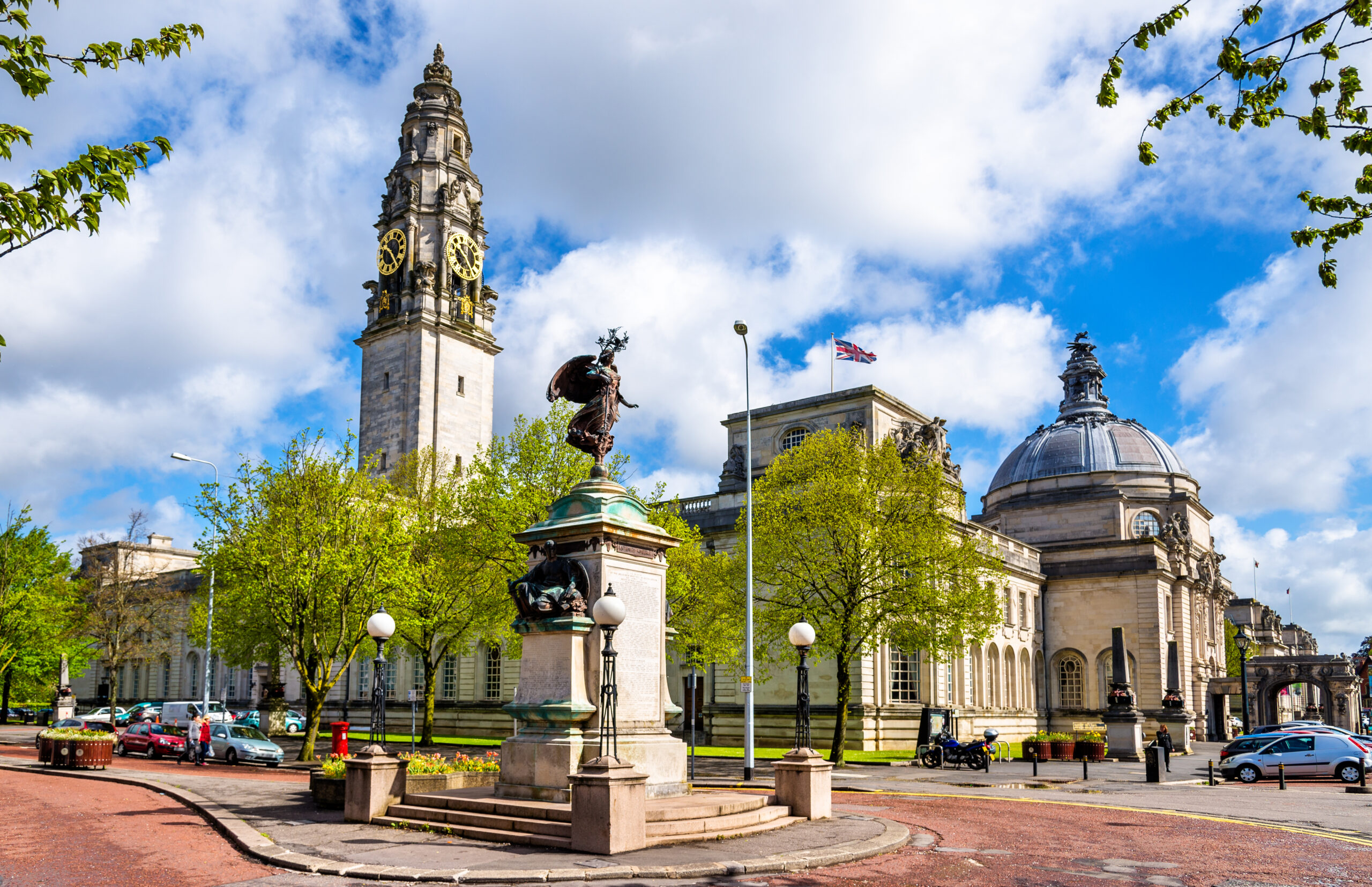 City Hall of Cardiff - Wales