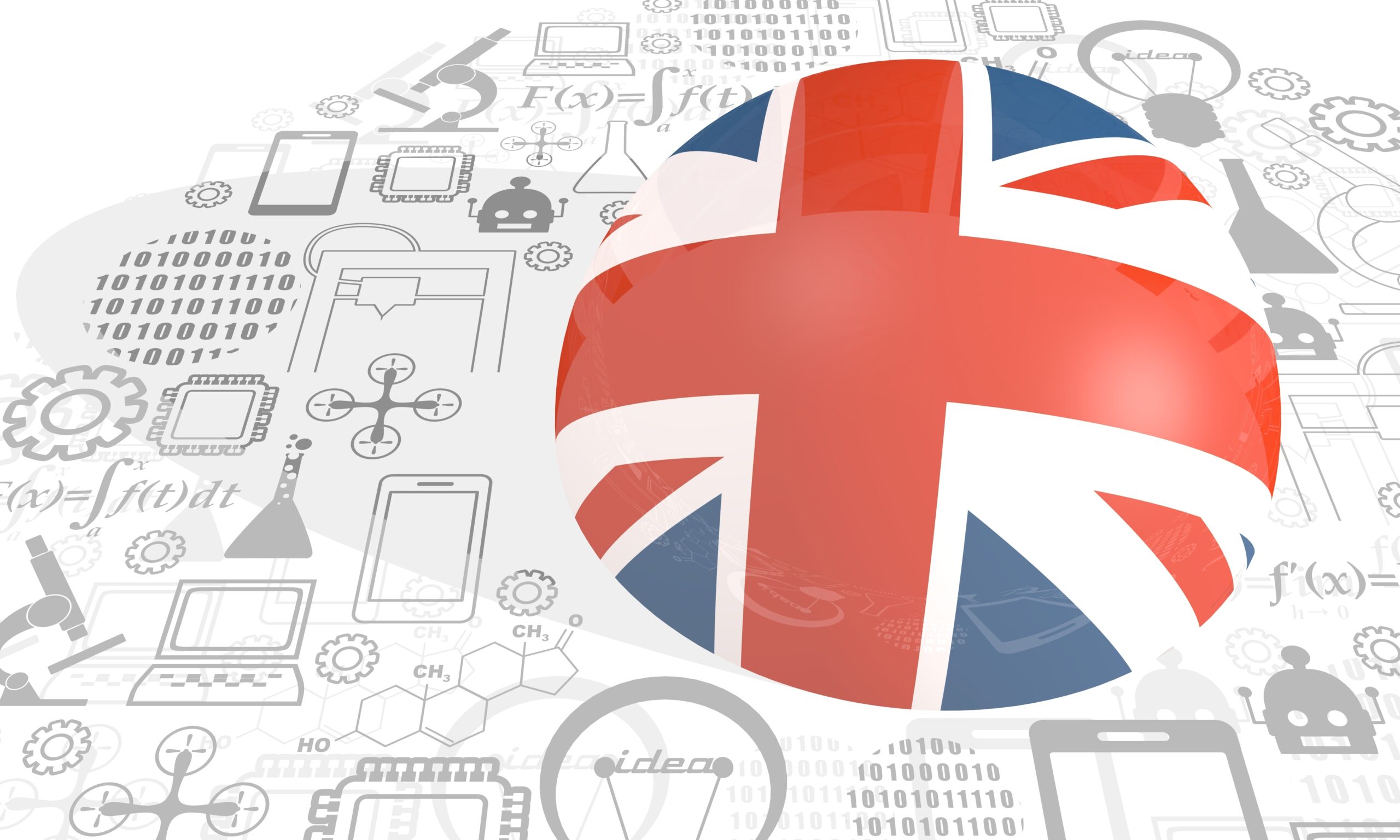 Flag of the UK.