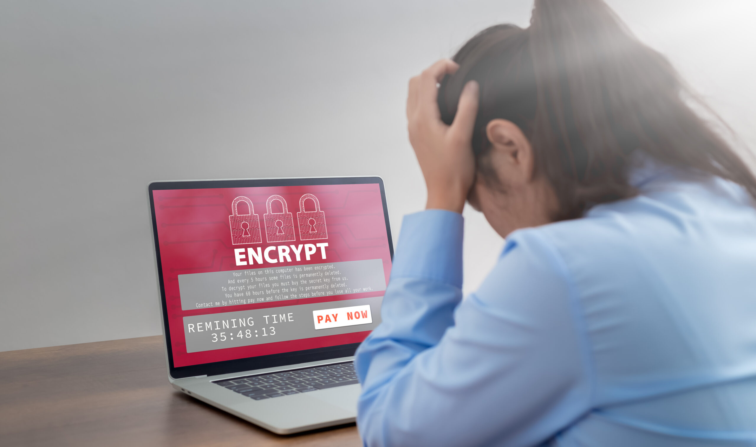Ransomware attack