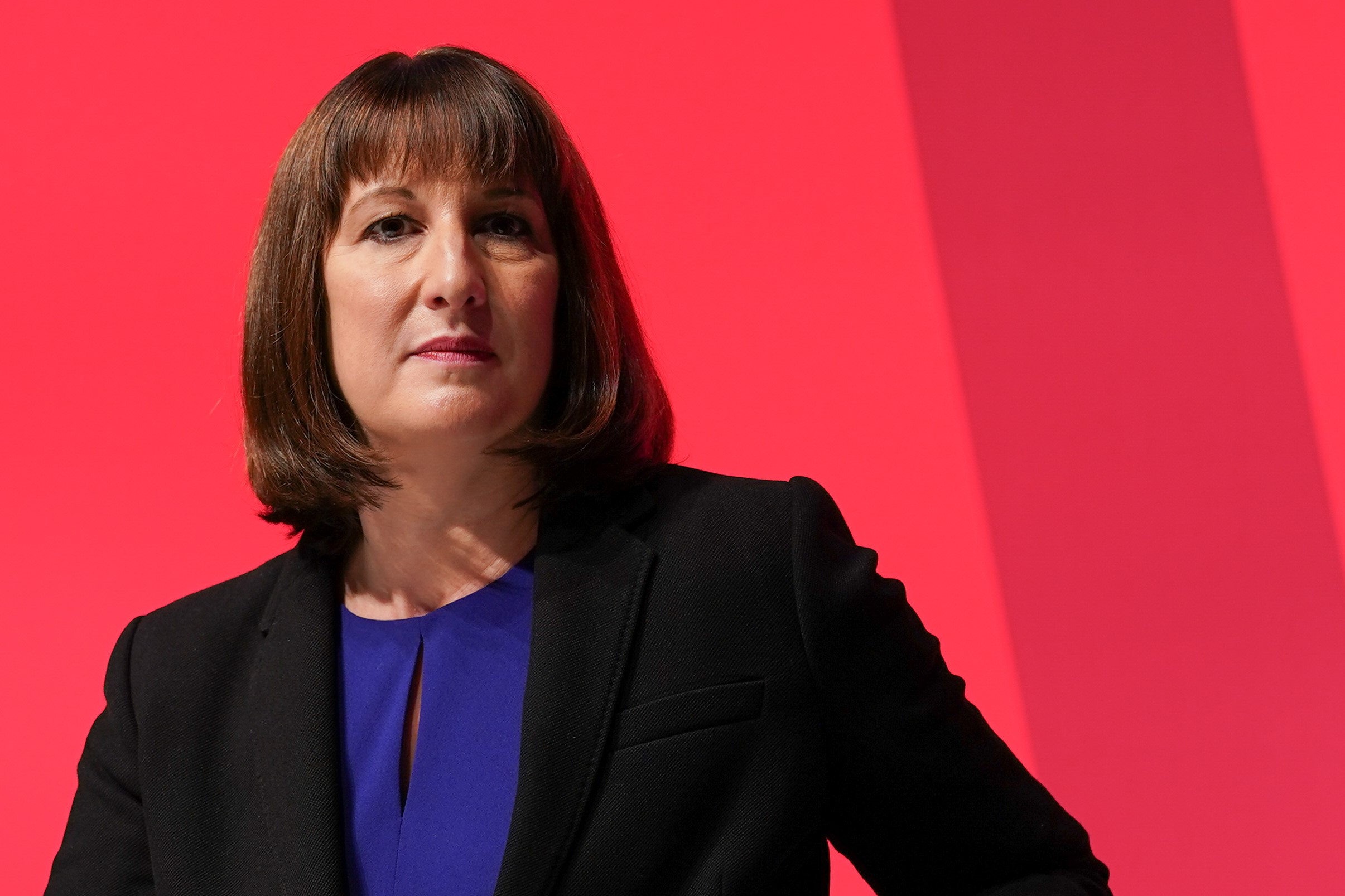 Labour venture capital concept. Shadow chancellor Rachel Reeves.