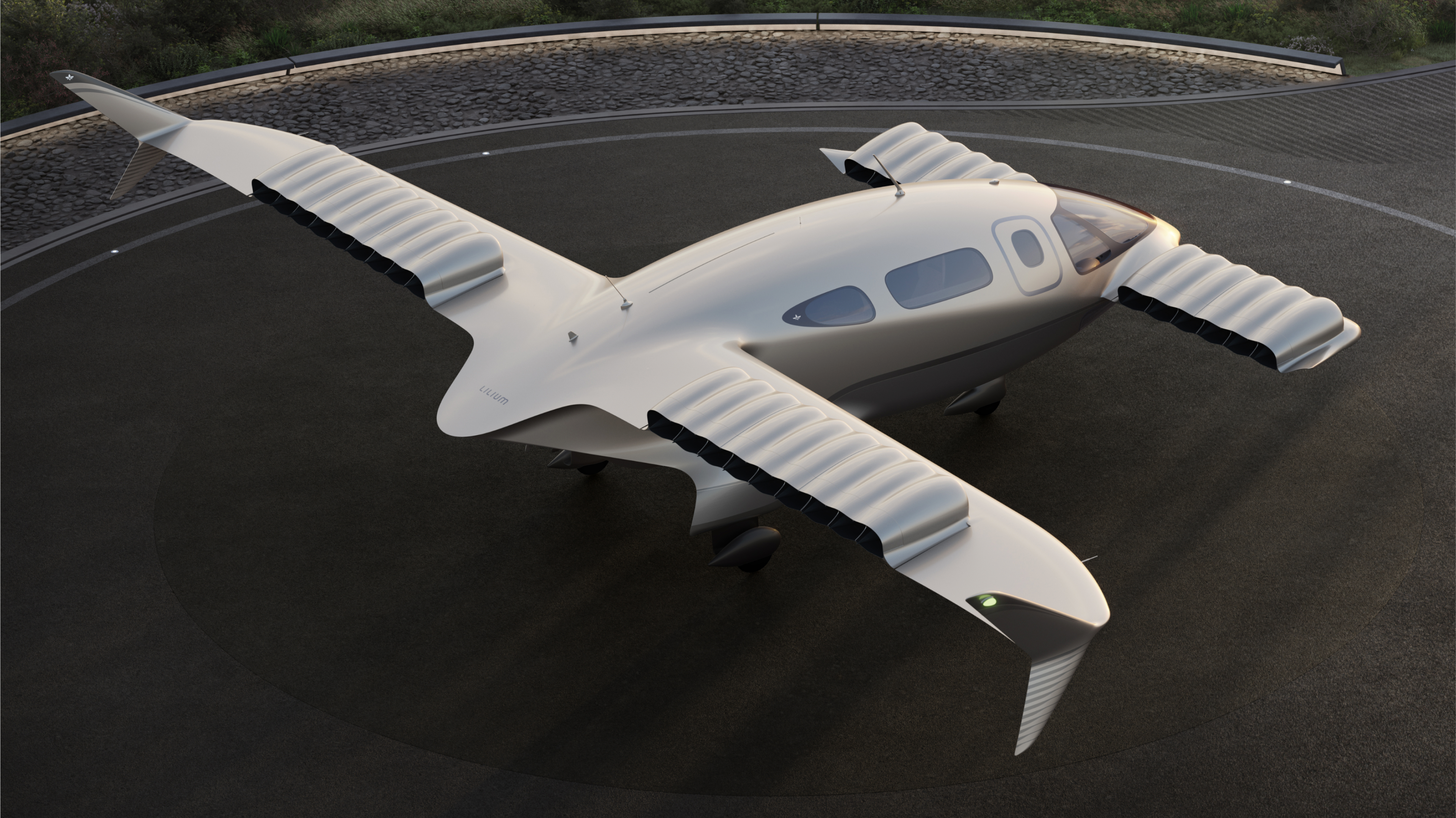 Lilium flying vehicle